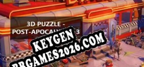 3D PUZZLE Post-Apocalyptic 3 chave gratuita