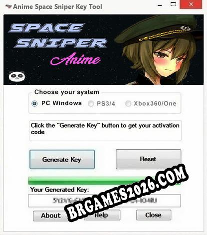 Anime Space Sniper gerador de chaves de licença gratuito