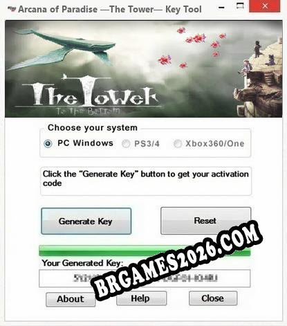 Arcana of Paradise —The Tower— gerador de chaves de licença gratuito