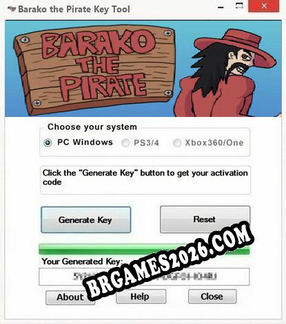 Barako the Pirate gerador de chaves de licença gratuito