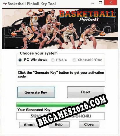 Basketball Pinball gerador de chaves de licença gratuito