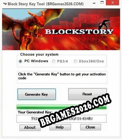Block Story gerador de chaves de licença gratuito