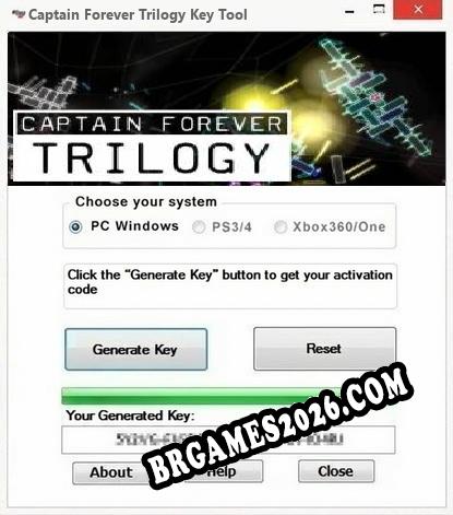 Captain Forever Trilogy gerador de chaves de licença gratuito