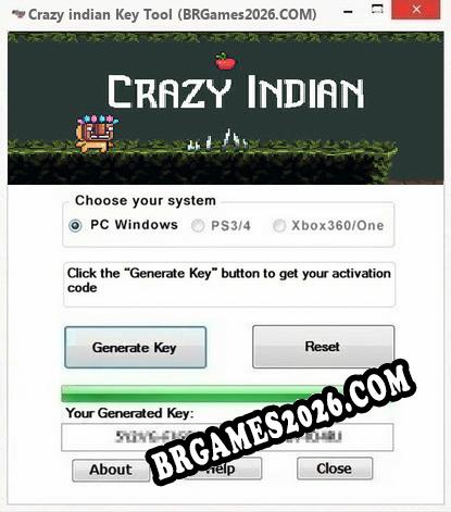 Crazy indian gerador de chaves de licença gratuito