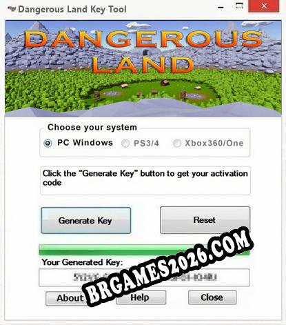Dangerous Land gerador de chaves de licença gratuito