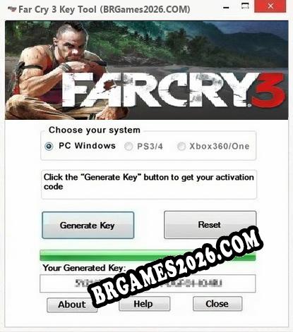 Far Cry 3 gerador de chaves de licença gratuito