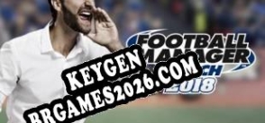 Football Manager Touch 2018 gerador de número de série