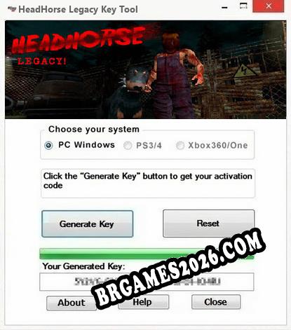 HeadHorse Legacy gerador de chaves de licença gratuito