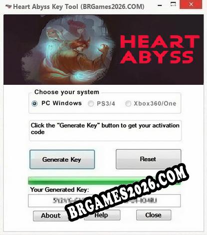 Heart Abyss gerador de chaves de licença gratuito