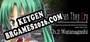 Higurashi When They Cry Hou Ch.2 Watanagashi ativador