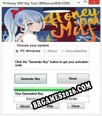 Honey Milf gerador de chaves de licença gratuito