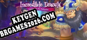 Chave de registro para o jogo Incredible Dracula Legacy of the Valkyries