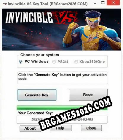 Invincible VS gerador de chaves de licença gratuito