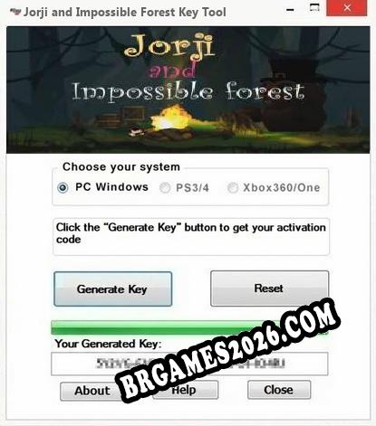 Jorji and Impossible Forest gerador de chaves de licença gratuito