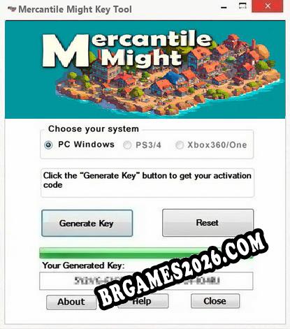 Mercantile Might gerador de chaves de licença gratuito