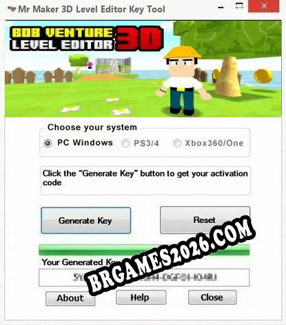 Mr Maker 3D Level Editor gerador de chaves de licença gratuito