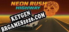 Neon Rush Highway gerador de número de série