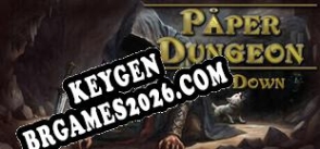 Paper Dungeon Deep Down ativador