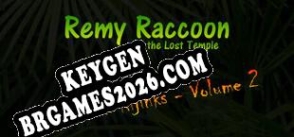 Chave de ativação para Remy Raccoon and the Lost Temple Halloween Hijinks (Volume 2)