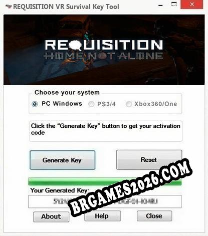 REQUISITION VR Survival gerador de chaves de licença gratuito