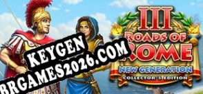 Gerador de número de série Roads of Rome New Generation 3 Collectors Edition