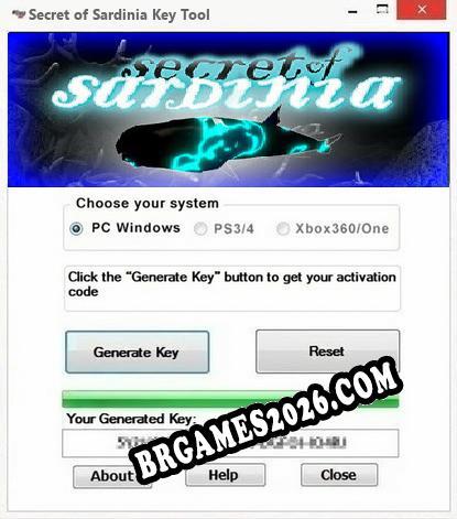 Secret of Sardinia gerador de chaves de licença gratuito