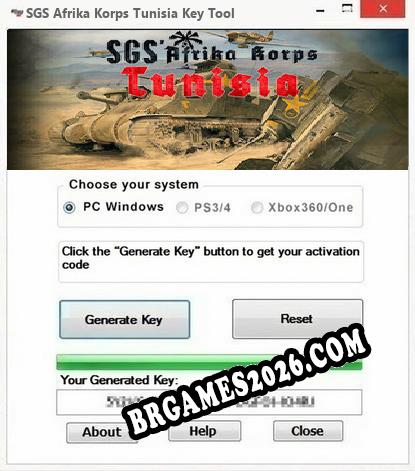 SGS Afrika Korps Tunisia gerador de chaves de licença gratuito