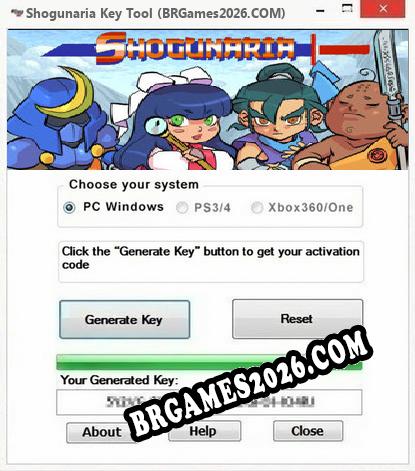 Shogunaria gerador de chaves de licença gratuito