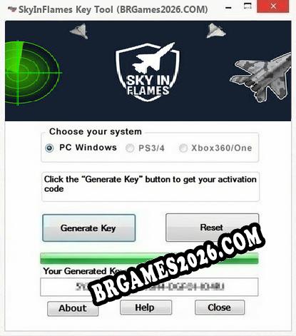 SkyInFlames gerador de chaves de licença gratuito