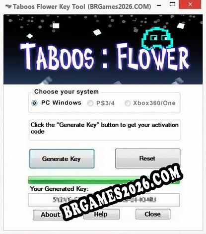Taboos Flower gerador de chaves de licença gratuito