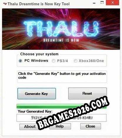 Thalu Dreamtime is Now gerador de chaves de licença gratuito