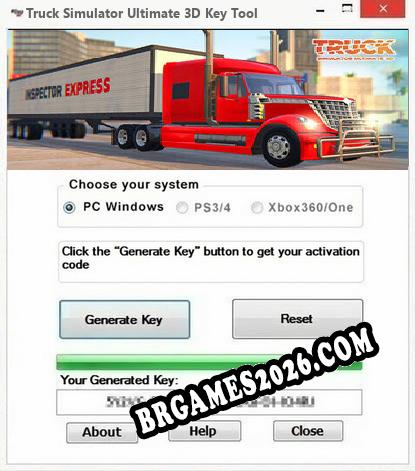 Truck Simulator Ultimate 3D gerador de chaves de licença gratuito
