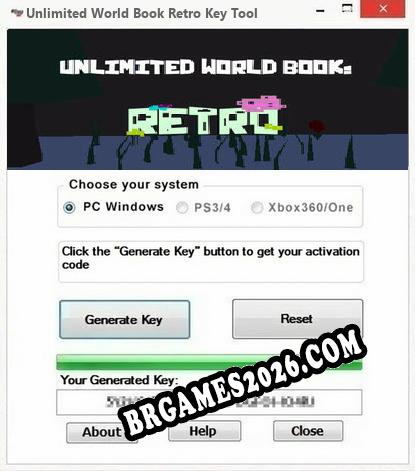 Unlimited World Book Retro gerador de chaves de licença gratuito