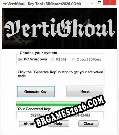 VertiGhoul gerador de chaves de licença gratuito