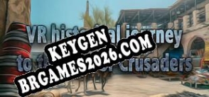 Chave de registro para o jogo VR historical journey to the age of Crusaders Medieval Jerusalem, Saracen Cities, Arabic Culture, East Land