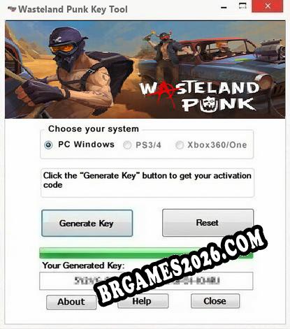 Wasteland Punk gerador de chaves de licença gratuito