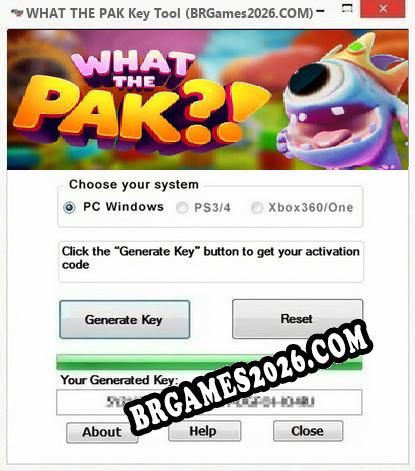 WHAT THE PAK gerador de chaves de licença gratuito