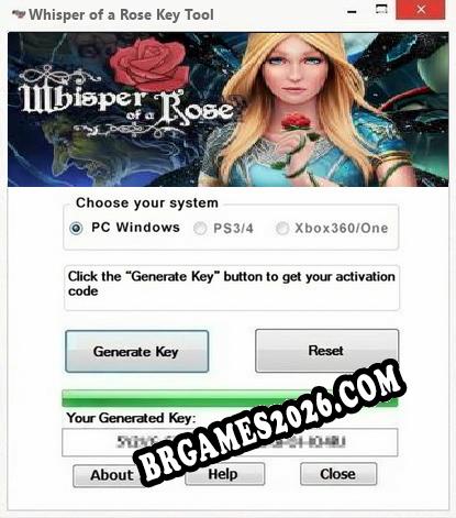 Whisper of a Rose gerador de chaves de licença gratuito