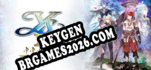 Gerador de CD Key para Ys X Proud Nordics
