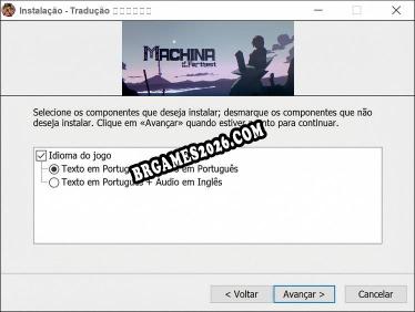 果てのマキナ tradução completa do jogo
