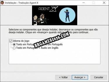 Agent X tradução completa do jogo