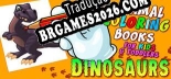 Tradução Animal Coloring Books for Kids  Toddlers Dinosaurs - Melhor Tradução para o Jogo