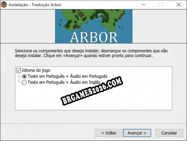 Arbor tradução completa do jogo