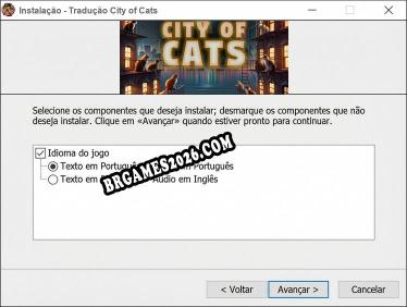 City of Cats tradução completa do jogo