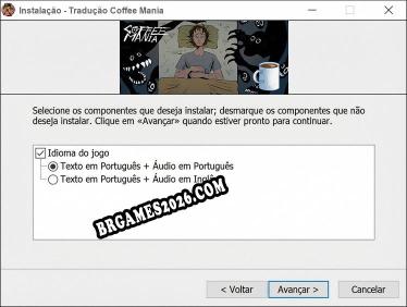 Coffee Mania tradução completa do jogo