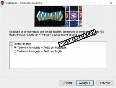 Columns tradução completa do jogo