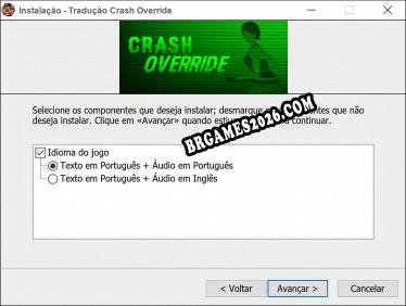 Crash Override tradução completa do jogo