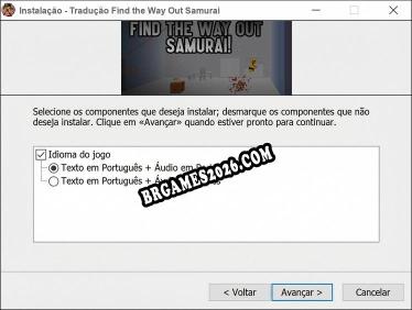 Find the Way Out Samurai tradução completa do jogo