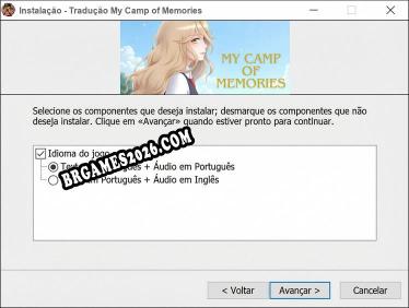 My Camp of Memories tradução completa do jogo