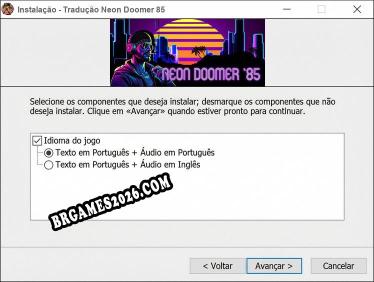 Neon Doomer 85 tradução completa do jogo